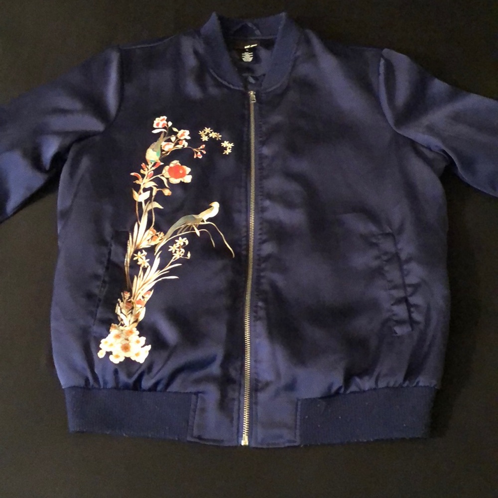 Navy Blue Bomber jacket